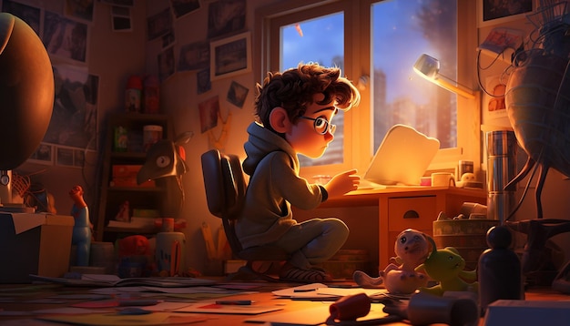 Pixar-Stil zum Weltstudententag