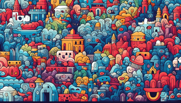 pixel patrón ilustración creativa colorido diseño