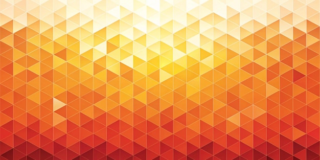 Pixelierter orange-gelber Mosaik-Hintergrund