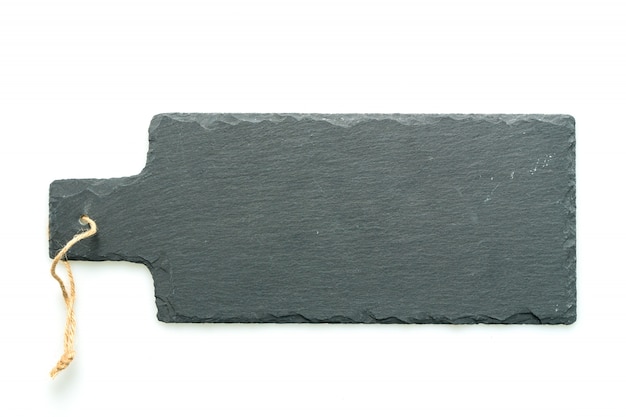 Pizarra de piedra negra