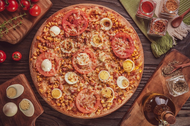 Aprenda a cozinhar com a Sara: Pizza Tricolor 