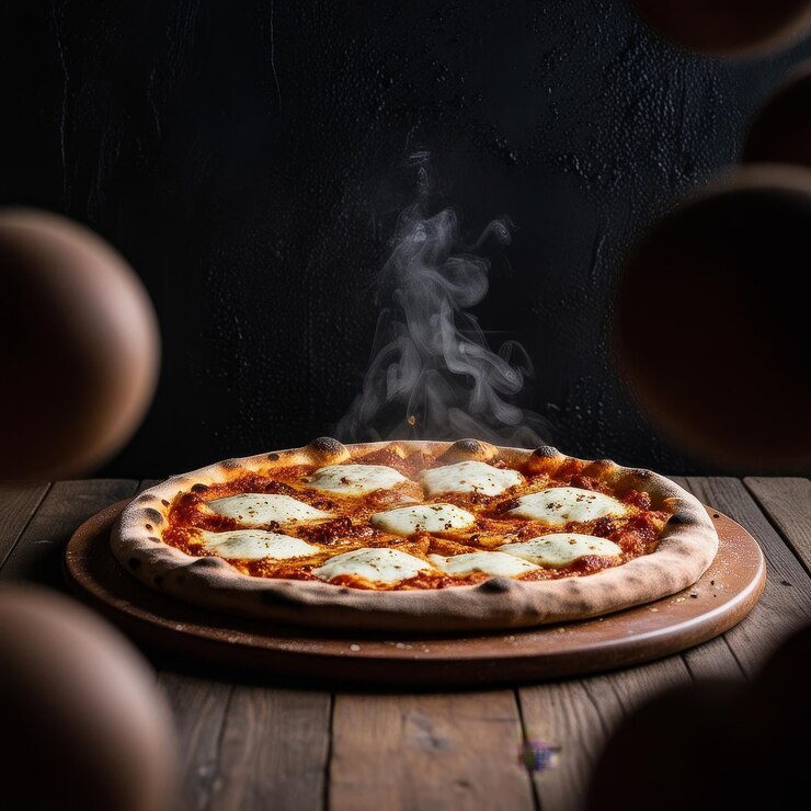 La pizza caliente