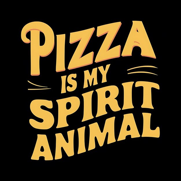 La pizza es mi animal espiritual