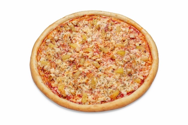 Pizza italiana clásica aislada