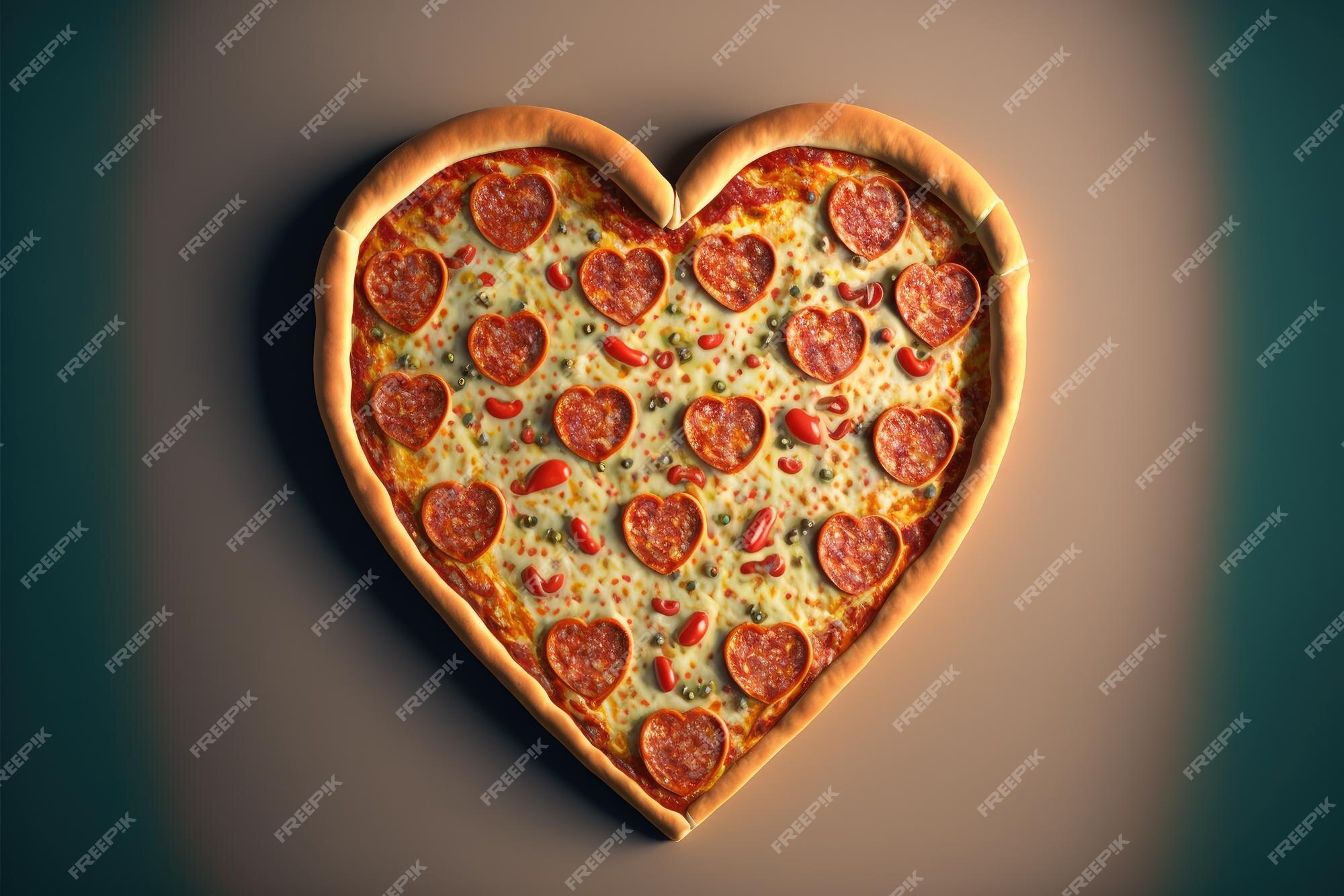 Cozinha da Sara: Pizza do Dia dos Namorados 