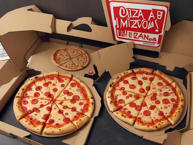 Foto pizza schönes nahaufnahmebild, ai generiert