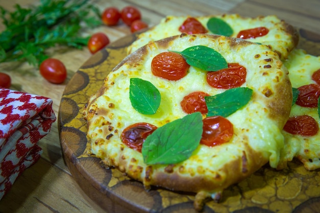 Foto pizza-tomate