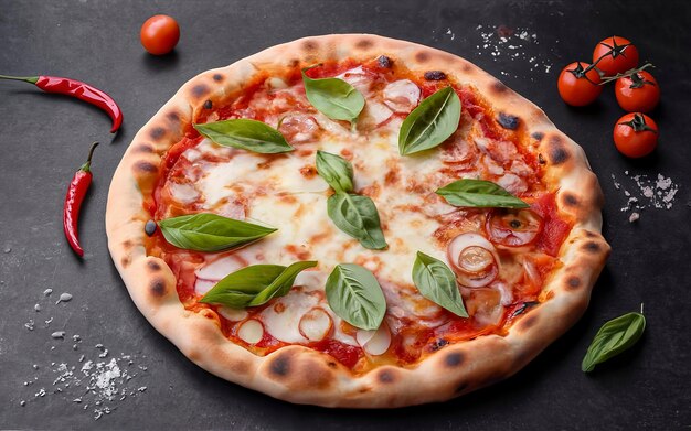 Pizza Traditionelle italienische Küche Schnellessen Gourmet frische leckere hausgemachte Pizza Europäischer Snack