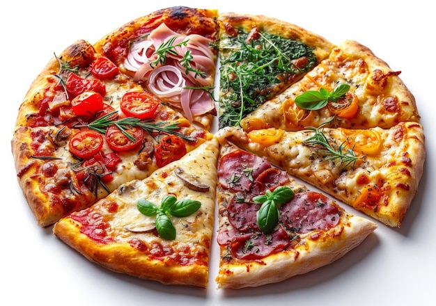 Pizza-Visual-Fotoalbum voller schmackhafter und köstlicher Momente für Pizza-Liebhaber