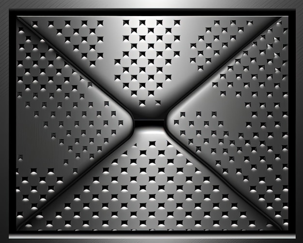 placa de acero cepillado con vector de estructura metálica al estilo de scott adams