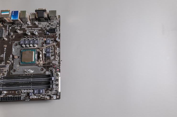 Foto la placa base pone la cpu espera que el enchufe se cierre hay espacio para introducir el mensaje