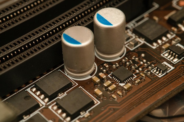 Placa de circuito eletrônico com processador