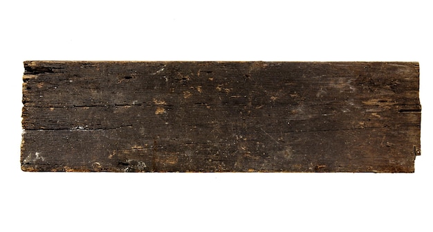 Placa de fundo de placa de madeira velha isolada para trabalho de arte de design ou adicionar mensagem de textoxA