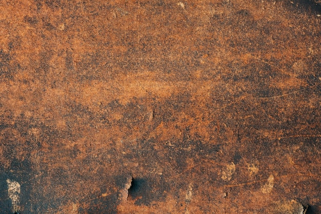 Placa envelhecida de fundo marrom com textura de madeira