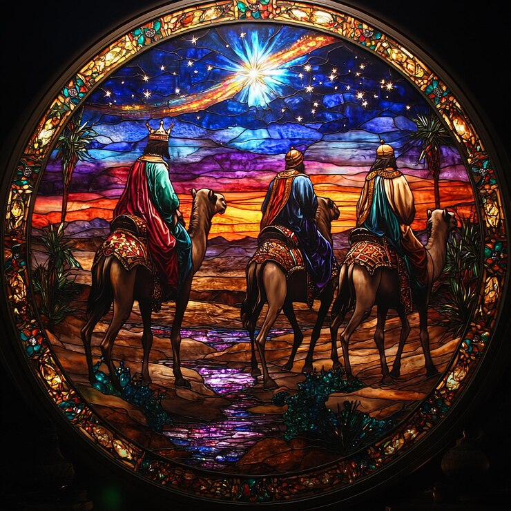 una placa de vidrio con las palabras "Jesús" citadas en ella