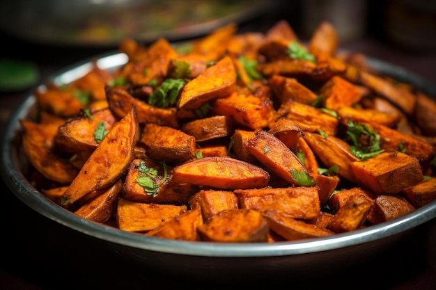 El placer de las patatas fritas al horno