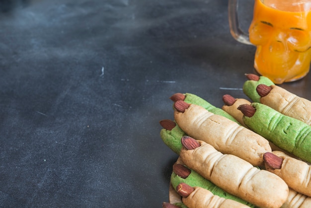 Plätzchen für Halloween