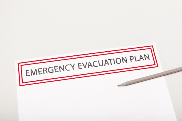 Plan de evacuación de emergencia