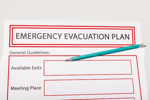 Plan de evacuación de emergencia