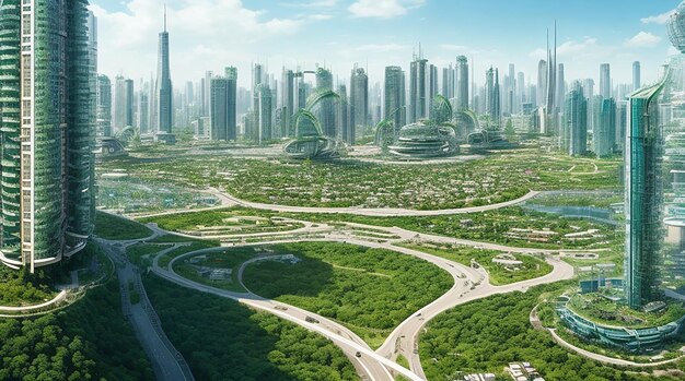 Planejamento Urbano de Megacidades Sustentáveis em 2100