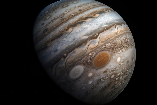 Planet Jupiter Textur Astronomie Fotokunst