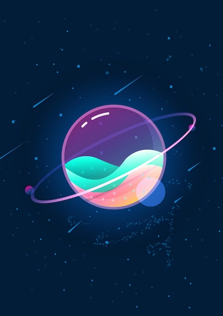 planeta de cristal