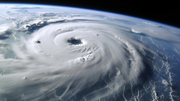 Planeta Tierra desde el espacio Elementos de esta imagen proporcionada por la NASA