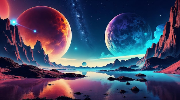 Planetas Extraterrestres e Reflexões Cósmicas