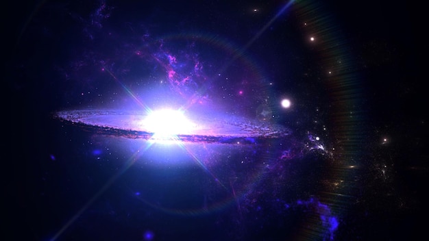 Planets Galaxy Science Fiction Wallpaper Beauty Deep Space Cosmos Physikalische Kosmologie Stockfotos