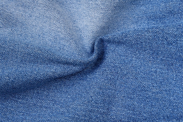 Plano aproximado de fundo de textura de tecido de jeans