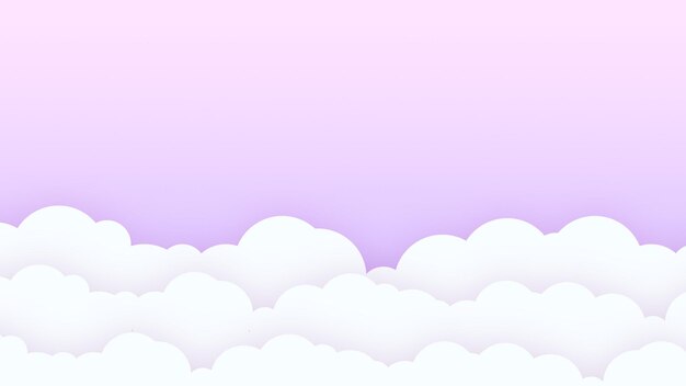 Foto plano de fundo cloudscape em estilo de corte de papel