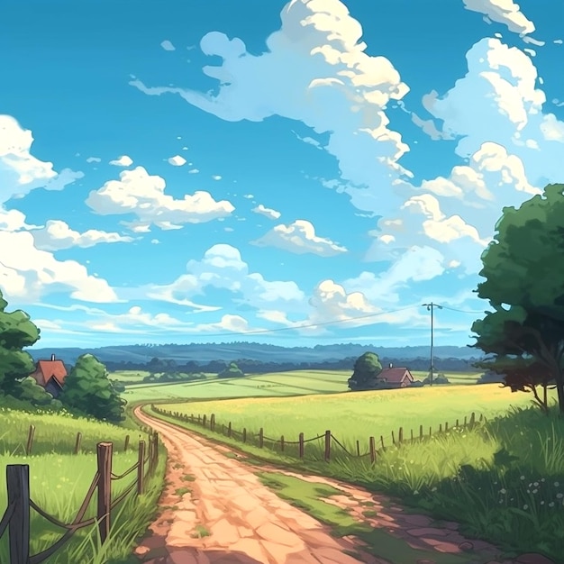 plano de fundo com Makoto Shinkai