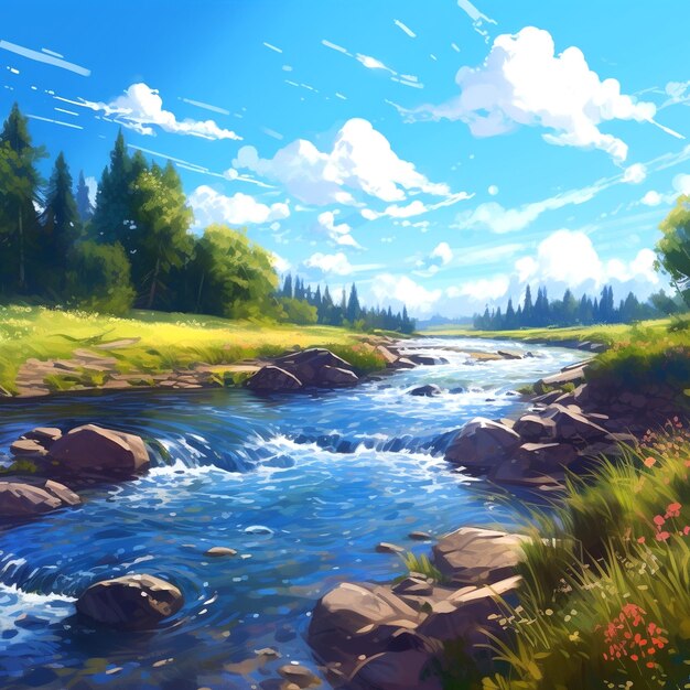 plano de fundo com Makoto Shinkai