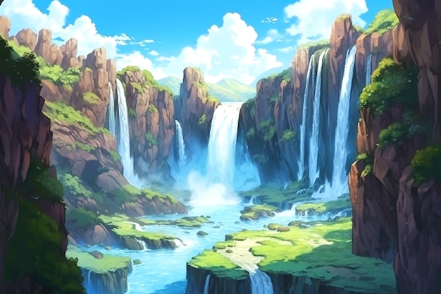 plano de fundo com Makoto Shinkai