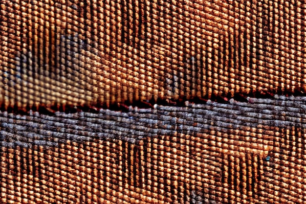 Plano de fundo da textura têxtil Macro close-up da imagem com Generative AI Technology