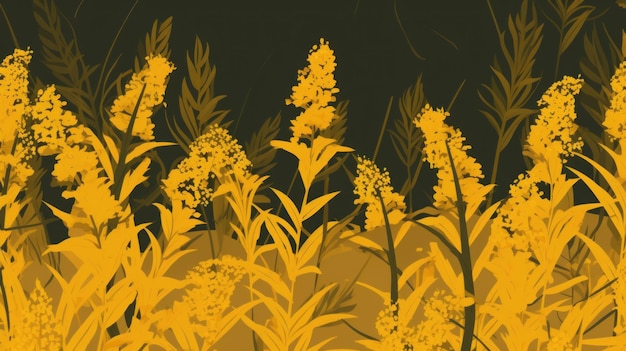 Plano de fundo de textura Goldenrod