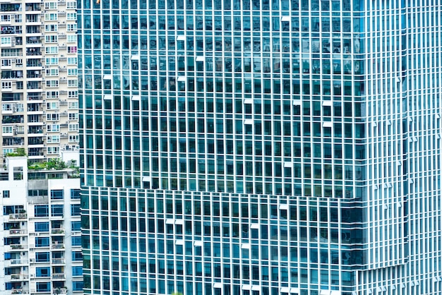 Plano de fundo do edifício windows skyline