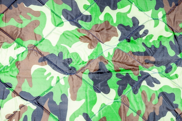 Plano de fundo do padrão de camuflagem verde soldado