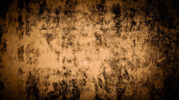 Foto plano de fundo grunge de parede velha com tons quentes