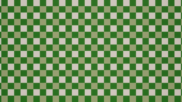 Foto plano de fundo padrão de pano xadrez verde