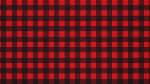 Plano de fundo padrão de pano xadrez vermelho