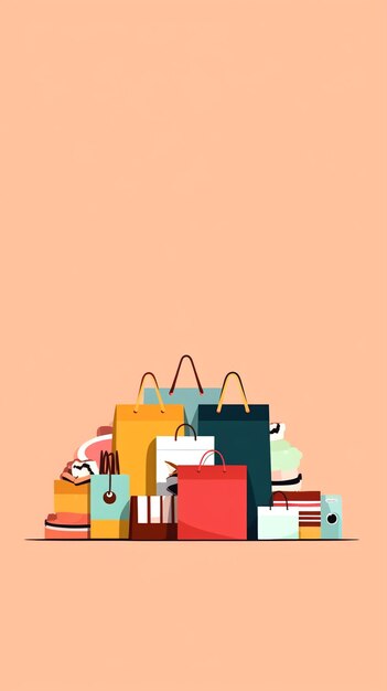 plano de fundo para compras