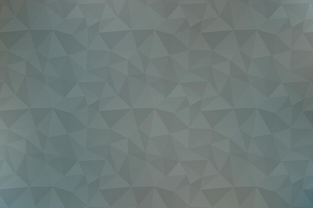 Plano de fundo poligonal cinza Ilustração poligonal abstrata