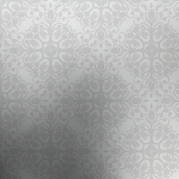 Plano de fundo sem costura de um ornamento floral papel de parede ou têxtil moderno na moda