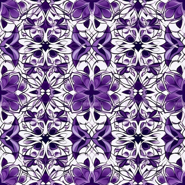 Plano de fundo sem costura vetor roxo