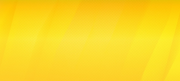 Plano de fundo widescreen de design de panorama gradiente amarelo simples