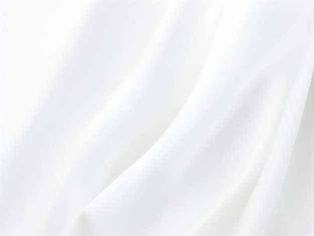 plano realista de fondo de tela de textura de seda cruda blanca y copia amplia de imagen libre de espacio