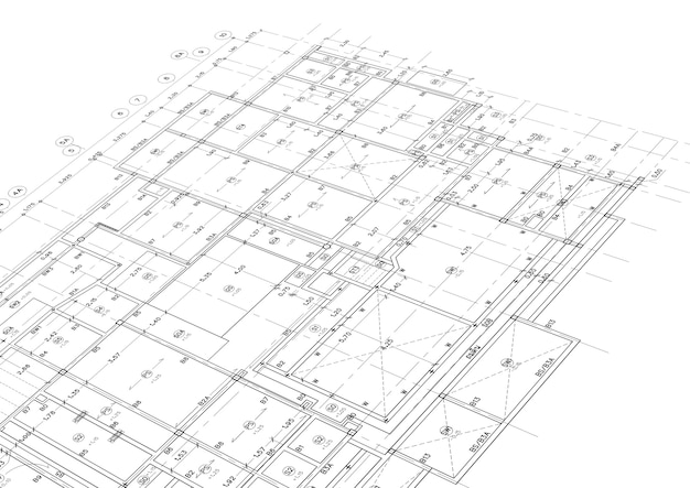 Planta baixa projetada com base no desenho