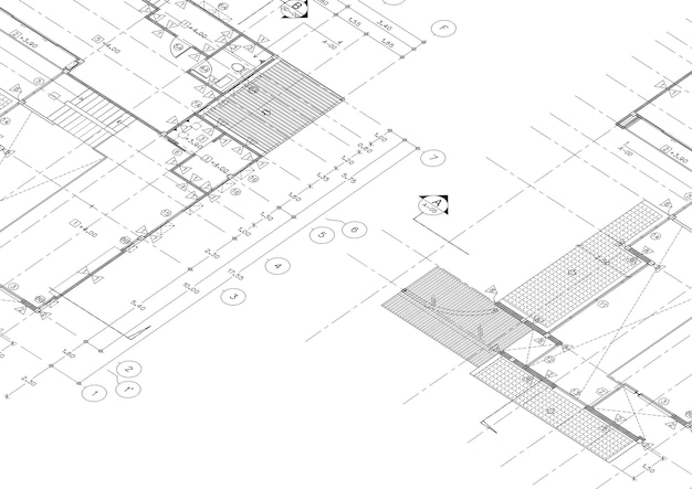 Planta baixa projetada com base no desenho