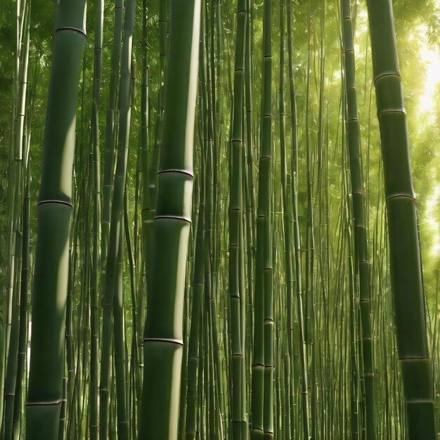 Planta de bambú